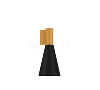 Wever & Ducré Odrey 1.5, lámpara de pared, dorado/negro