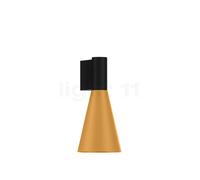 Wever & Ducré Odrey 1.5, lámpara de pared, negro/dorado
