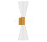 Wever & Ducré Odrey 2.5, lámpara de pared, dorado/blanco
