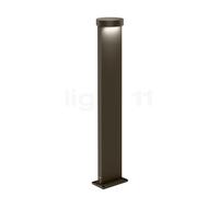 Wever & Ducré Palos Round 2.0, sobremuro LED, bronce - 87 cm - 2.700 K - placa base