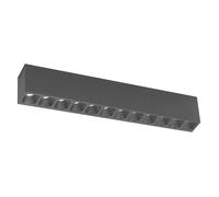 Wever & Ducré Pirro Petit Surface 12.0, lámpara de techo LED, negro - 3.000 K