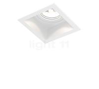 Wever & Ducré Plano 1.0, foco empotrable LED IP44, blanco mate - 2.700 K - 34°
