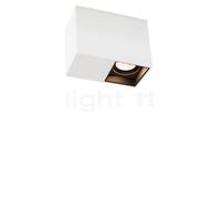 Wever & Ducré Plano 1.0 Spot, blanco mate/negro mate