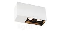 Wever & Ducré Plano 2.0 Spot, blanco mate/negro mate