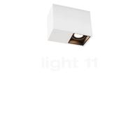 Wever & Ducré Plano Petit 1.0 Spot LED, blanco mate/negro mate - dim to warm - 38°