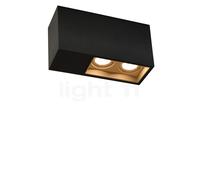 Wever & Ducré Plano Petit 2.0 Spot LED, negro mate/champán - dim to warm - 38°