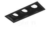 Wever & Ducré Plano Petit 3.0, foco empotrable LED, negro mate - 2.700 K - 34°