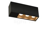 Wever & Ducré Plano Petit 3.0 Spot LED, negro mate/champán - dim to warm - 38°