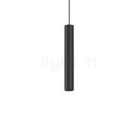 Wever & Ducré Ray mini 3.0 lámpara de suspensión PAR11, florón bronce/pantalla negro mate