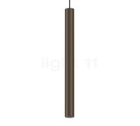 Wever & Ducré Ray mini 5.0 lámpara de suspensión PAR11, florón bronce/pantalla bronce