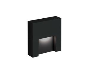 Wever & Ducré Reto 1.3, lámpara de pared LED, negro