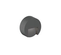 Wever & Ducré Reto Round Surface 0.8 lámpara de pared LED, antracita