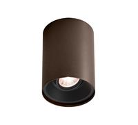 Wever & Ducré Solid 1.0 Spot LED, bronce/negro - 2.700 K - regulable corte de fase - 34°