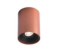 Wever & Ducré Solid 1.0 Spot LED, cobre/negro - dim to warm - de fase de control - 38°
