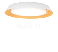 Wever & Ducré Towna 3.0, lámpara de techo LED, blanco/dorado