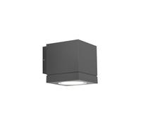 Wever & Ducré Tube Carré 1.0, lámpara de pared PAR16 Outdoor, antracita