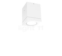 Wever & Ducré Tube Carré 1.0, lámpara de techo PAR16 Outdoor, blanco