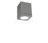 Wever & Ducré Tube Carré 1.0, lámpara de techo PAR16 Outdoor, gris oscuro
