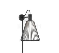Wever & Ducré Wiro 1.0 Cone, lámpara de pared, negro - con enchufe