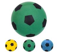 WEXFFU Pelota Goma Espuma 21cm Pelota Espuma Bola de tTela Suave para Juegos de Entrenamiento de Interior al Aire Libre con Balon Gomaespuma (Verde)