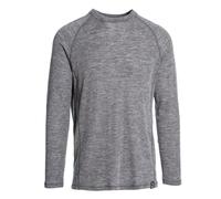 Wexler - Male DLX Merino Base Layer Top- T: M_ C: Dark Grey Marl