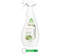 Wexor Ambientador DeoBooster Verde Himalaya, esencia multiusos con microcápsulas, muy duradero, 750 ml + llavero Beni Culinari gratuito