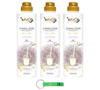 Wexor Elimina Odori Pavimenti - Limpiador de suelos con tecnología de eliminación de olores (3 unidades, 750 ml, incluye llavero Beni Culinari gratuito)