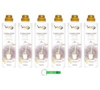 Wexor Elimina Odori Pavimenti - Limpiador de suelos con tecnología de eliminación de olores (6 unidades, 750 ml, incluye llavero Beni Culinari gratuito)