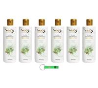 Wexor Elisir - Desodorante para ropa (6 unidades, aroma verde del Himalaya, con microcápsulas, con orquídea verde y musgo del Himalaya, 200 ml, incluye llavero Beni Culinari gratuito)