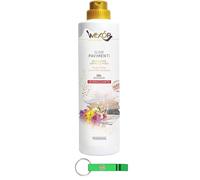 WEXOR Limpiador de suelos, 12 unidades Elisir Pavimenti Fiori Brasil/Gel limpiador con microcápsulas 750 ml + llavero Beni Culinari gratuito