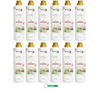 WEXOR Limpiador de suelos, 12 unidades Elisir Pavimenti Verde Himalaya/Gel limpiador con microcápsulas 750 ml + llavero Beni Culinari gratis