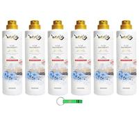 WEXOR Limpiador de suelos, 6 unidades Elisir Pavimenti Fiori d'acqua/gel limpiador con microcápsulas 750 ml + llavero Beni Culinari gratuito