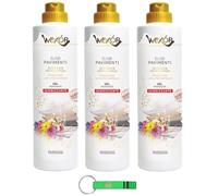 WEXOR Limpiador de suelos Elisir Pavimenti Fiori Brasil/Gel limpiador con microcápsulas 750 ml + llavero Beni Culinari gratuito