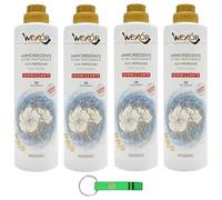 WEXOR Suavizante Elisir Ammorbidente Hygiene Fresh Laundry - Suavizante extra perfumado - 30 lavados 750 ml + llavero Beni Culinari gratuito