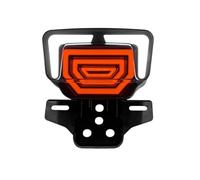 Wexxaii Indicatori per moto Luz trasera para girar la dirección de señal con escaneo animación dinámica y respiración para TMX125/155 CG125(For WHITE LIGHT)