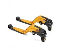 Wexxaii Palanca de freno Palancas de embrague y freno plegables para DUCATI para SCRAMBLER 1100 800 Full Trottle/para Icon 2018-2024(color dorado)