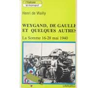 Weygand De Gaulle Et Quelques Autres. La Somme 16-28 Mai 1940 (ebook)