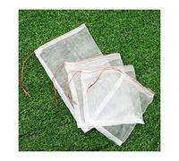 WEYIMVTO Bolsas de Malla para Frutas, 50 Bolsas Protectoras for Fresas y Uvas, for jardín, de Malla, for Cultivo de Uvas.(20x30cm)