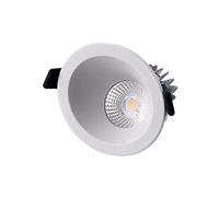 WEYIMVTO Focos empotrados, Luces de Techo Downlights 8W COB Luz de Techo empotrada 82 mm/3,23 "Apertura de Montaje Downlight empotrable CRI80 AC110-240V Empotrable de presión Ancha(2700k)