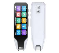 WEYIMVTO Traductor Bolígrafo multifunción for traducción de Voz, bolígrafo traductor de Idiomas 134, bolígrafo de traducción sin conexión, bolígrafo de Diccionario Inteligente, Color Blanco(White)