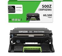 WEYNUONY Unidad de tambor remanufacturada 50F0Z00 de repuesto para Lexmark 500Z 500ZG 50F0Z00 50F0Z0G MS310d MS310dn MX310dn MS410d MS410dn MX410de MS415DN MS510dn MX510de MX510de MX5110de 1dte