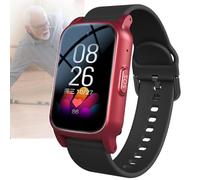 Weyot Reloj Inteligente con Detección De Caídas SOS Smartwatch para Personas Mayores, Reloj Localizador Personas Mayores GPS, para Demencia Y Alzheimer,Red