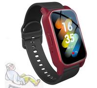 Weyot Reloj Localizador Personas Mayores GPS Smartwatch Reloj Inteligente con Detección de Alerta de caída y ubicación por GPS videollamada Impermeable para Alzheimer,Red
