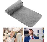 Weysat Almohada de Cuello para reclinable, Almohada de Felpa Ajustable, Rollo de Forro Polar Antideslizante, Almohada de Apoyo para el Cuello, Almohada para Viajes, hogar, sillón reclinable (Gris)