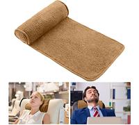 Weysat Almohada de Cuello para Silla reclinable, Forro Polar Antideslizante, Ajustable, Soporte para el Cuello, Almohada reposacabezas para Viajes, hogar, Oficina, sillón reclinable, Color Camel