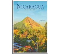 WEYUE Imprimir en lienzo Póster de viaje Vintage de la isla de Ometepe de Nicaragua, lienzo para decoración del hogar, carteles de pared, arte de decoración de habitación Sin marco 30x45cm