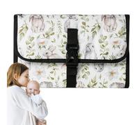 Wezalget Cambiador portátil para bebés | Cambiador de viaje plegable lavable | Cambiador de pañales impermeable de viaje para niños