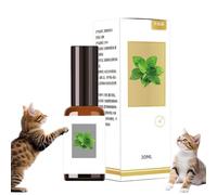 Wezalget Cat atraer Spray, Spray de Hierba gatera - 30 ml de Spray líquido de Hierba gatera para Joy Cat - Herramienta de Entrenamiento Leve, de estrés de Alta Potencia, Accesorios de atraer,