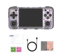 Wezalget Consola de juegos de mano para niños, consola de juegos clásica de 3.5 pulgadas, consola de juegos portátil de mano, videojuegos de mano con pantalla de 3.5 pulgadas, lo mejor para niños y