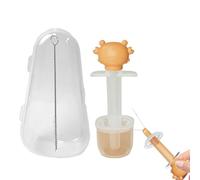 Wezalget Dispensador de medicamentos para niños, cuentagotas de medicamentos líquidos orales | Utensilios de alimentación para bebés, jeringa cuentagotas, chupete de medicamentos para medicamentos